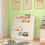 5 Scaffali per bambini Libreria per bambini Scaffale di stoccaggio Scaffale per giocattoli 2