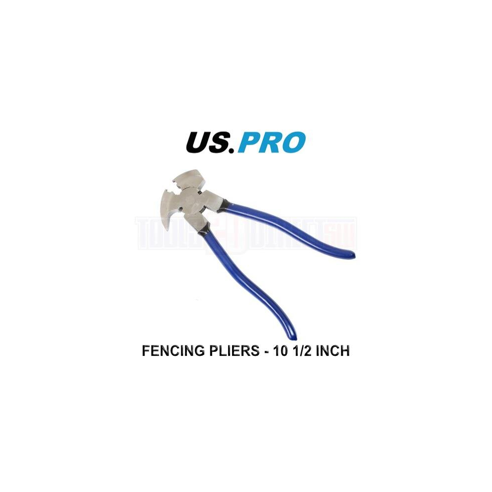 US PRO Tools 265mm / 10 1/2 Inch Fencing Pliers Wire Cutters Clamp Pincer 5897