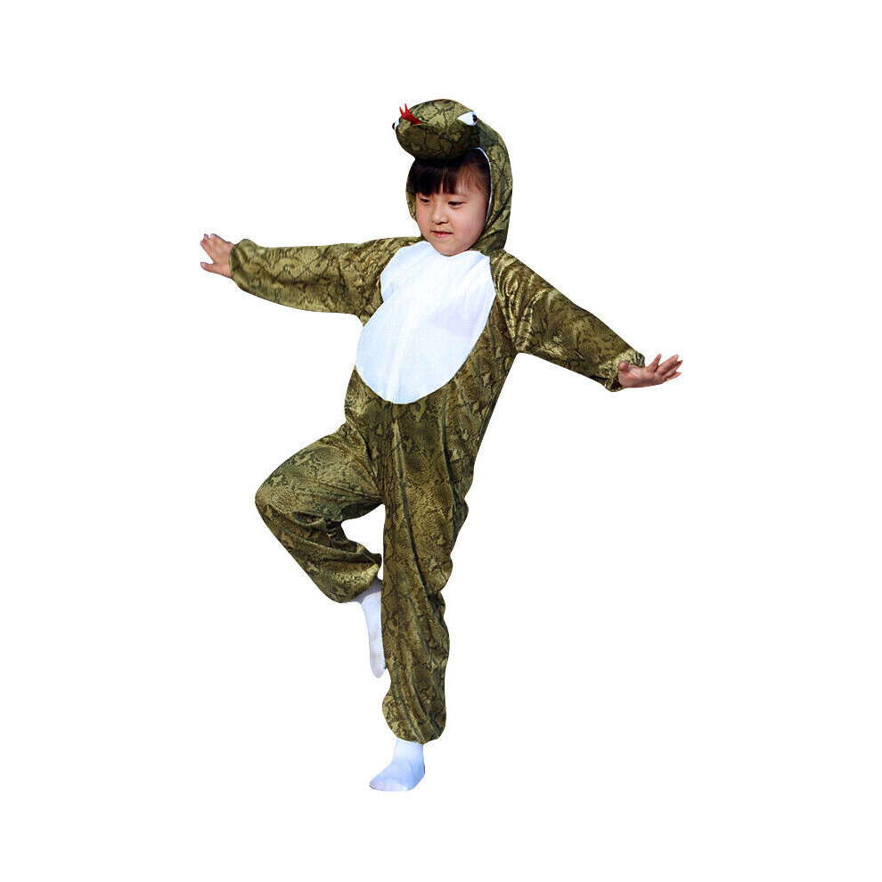 (snake B, 100  100-110cm) Halloween Children Kids Cartoon Animal Costume Costumes Cosplay for Boy Girl