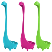 3Pcs Kitchen Supplies Dinosaur Spoons Soup Loch Ness Ladle Long Handle Spoon