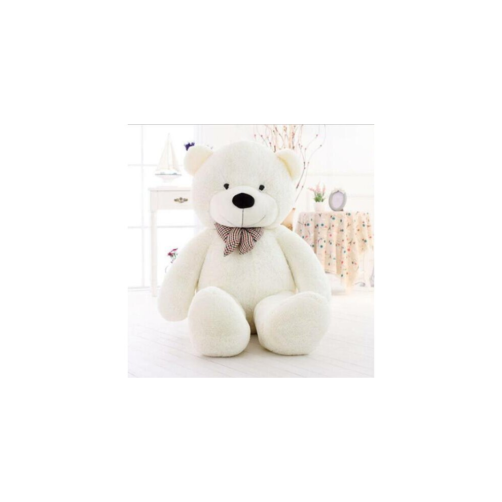 (Beige, 60cm) 60-120cm Plush Soft Cotton Toy Teddy Bear Big Stuffed Animal Gift