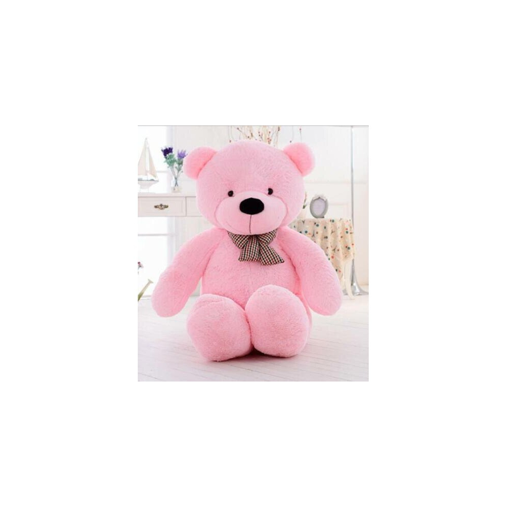 (Pink, 60cm) 60-120cm Plush Soft Cotton Toy Teddy Bear Big Stuffed Animal Gift