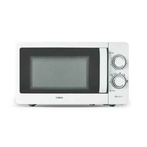 Tower Manual Microwave White 20L 800W by Tower Kitchen Small Appliance