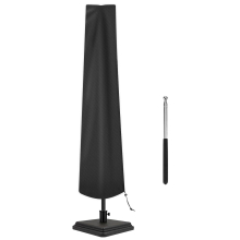 (50 x 62 x 160cm) Youngshion Patio Market Parasol Umbrella Cover with Zipper and Rod