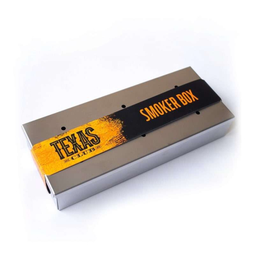 Texas Club Stainless Steel Smoking Box 1
