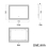 AICA (500x700mm) Bathroom Mirrors with 3 Color Lights Shaver Socket 10