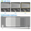AICA (800x600mm) Bathroom Mirrors with Shaver Socket 3 Color Lights 5