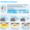AICA (800x600mm) Bathroom Mirrors with Shaver Socket 3 Color Lights 7