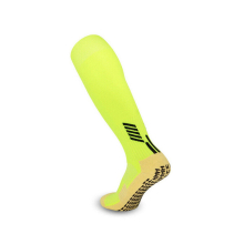 (Fluorescent green, kids) Football Socks Training Anti-slip Stockings