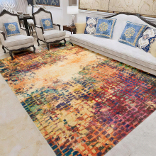 (200 X 290 cm, Vibrant) Traditional Large Rugs Indoor Outdoor Carpets & Floor Door Mats