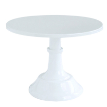 (White, 10inch(25cm)) 8/10/12inch Cake Stand Fudge Desktop Home Party Display Round Stands Afternoon Tea Iron Tray For Birthday Wedding Decoration