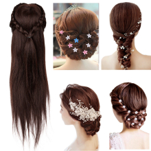 26'' Hair Training Head Hairdressing Mannequin Doll With Clamp