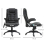 Homcom HOMCOM Heated Vibrating Massage Office Chair with Reclining Function, Black 9