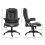 Homcom HOMCOM Heated Vibrating Massage Office Chair with Reclining Function, Brown 9