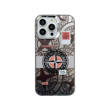 (iPhone 11pro, Style 4) Trendy brand hot stone island creative pattern mobile phone case