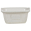 URBN Living (30L - White) Violetta Plastic Rattan Laundry Clothes Basket Storage Hamper with Handles 3
