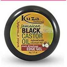 Kuza Jamaican Black Castor Oil Anti-Breakage EDGE GEL 2oz