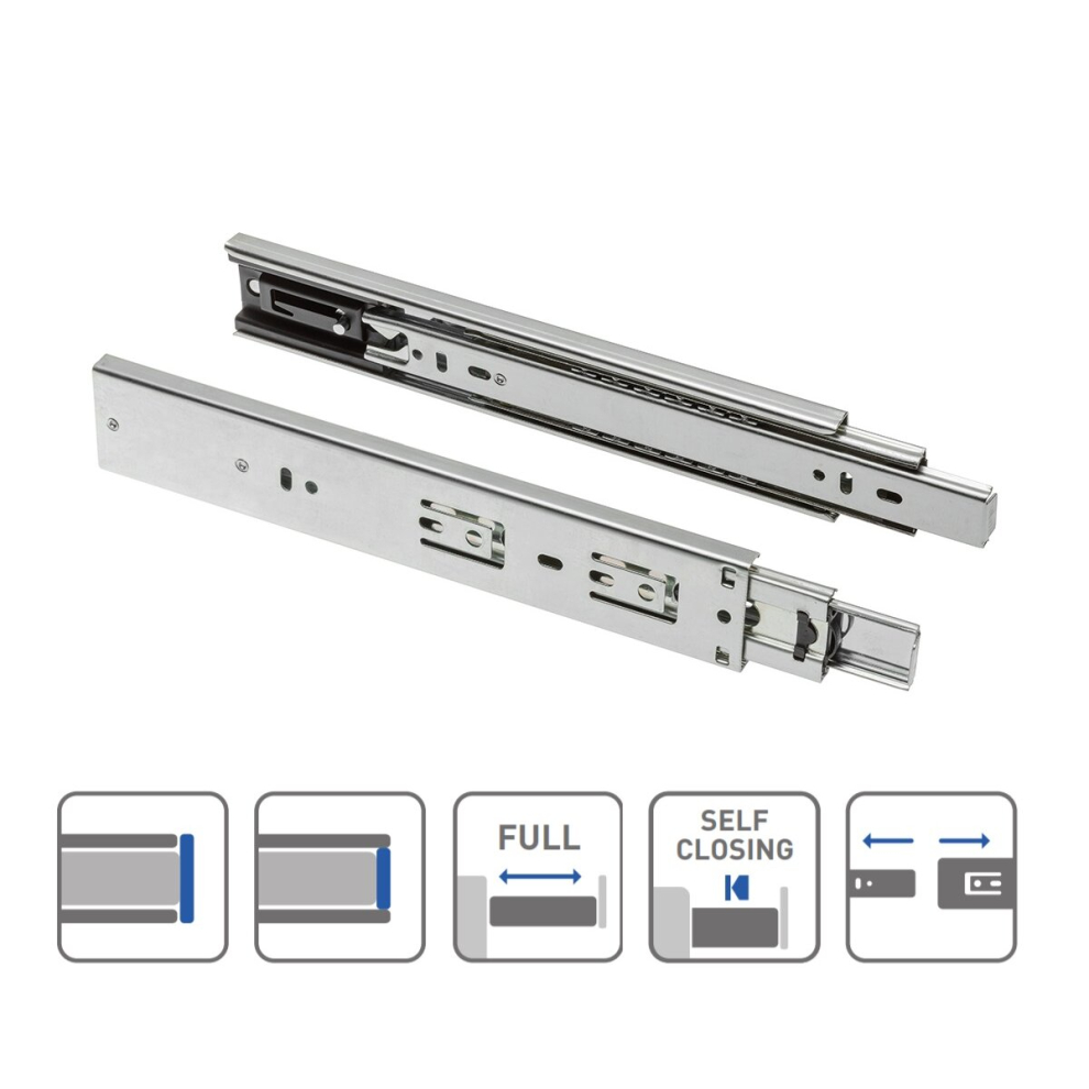 (500Mm) Ball Bearing Runner Slide With Self Close Function 5908231306548