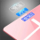 LCD Display Bathroom Electronic Glass Smart Scales Battery Pink 2