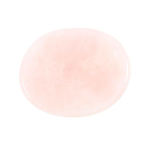You Are Loved Rose Quartz Crystal Palm Stone 2