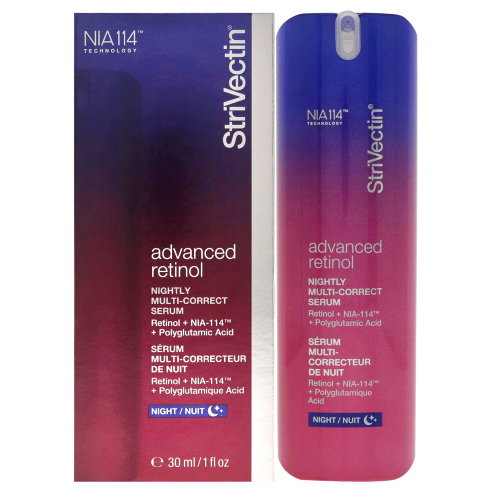Strivectin Advanced Retinol Nightly Multi-Correct Serum By For Women - 1 Oz Serum