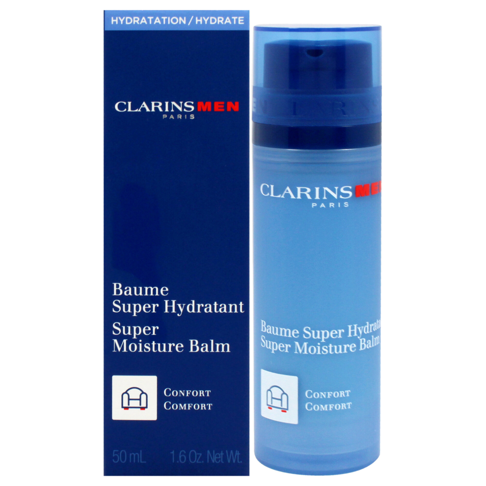 Men Super Moisture Balm by Clarins for Men - 1.6 oz Balm