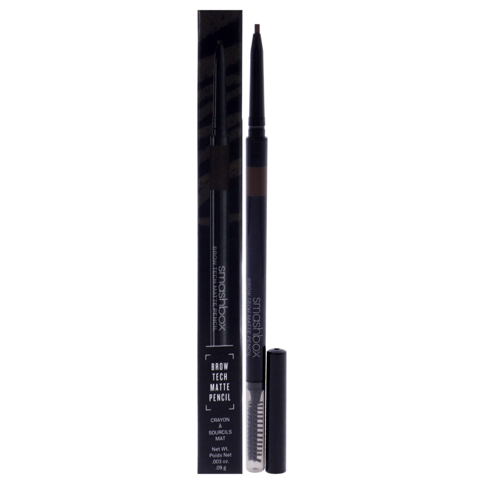 Smashbox Brow Tech Matte Pencil - Brunette By For Women - 0.003 Oz Eyebrow Pencil