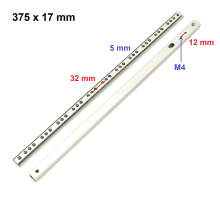 (375mm x 17mm) Cabinet Drawer Runners Ball Bearings 17mm Grooved Slides 245mm / 310mm / 375mm