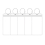 5 Pcs Resealable Waterproof Clear Luggage Tag 1