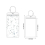 5 Pcs Resealable Waterproof Clear Luggage Tag 2