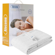 (Singe 152 x 72cm ) Luxury Fleece Heated Mattress Underblanket