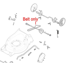Stiga Mountfield Drive Belt Z28 135063900/0