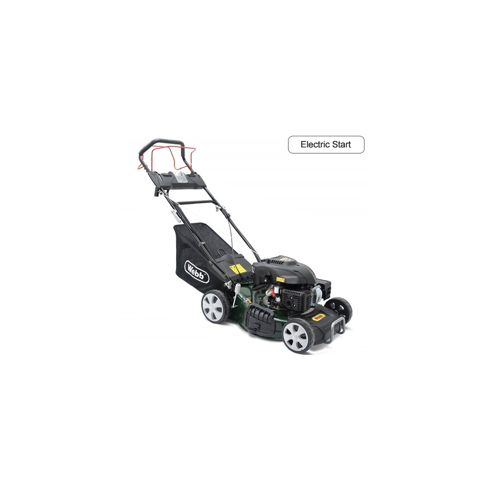 Webb Classic R460ES 4IN1 Electric Start Self-Propelled Petrol Mower