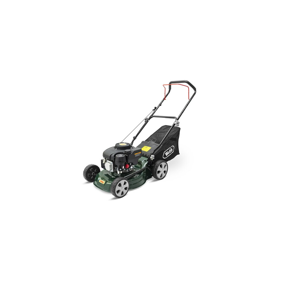 Webb R410HP Push Petrol 4 Wheel Lawn mower