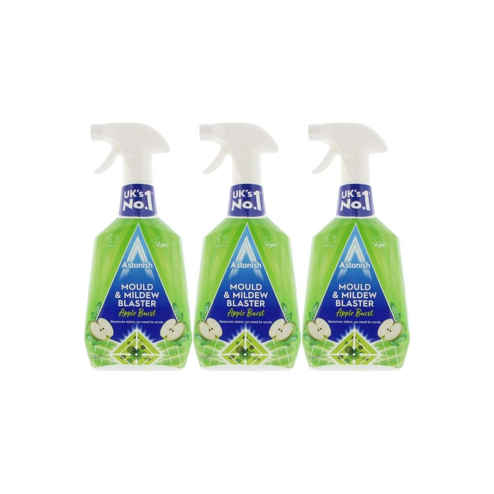 Astonish Mould & Mildew Remover - 750 ml (Pack of 3)