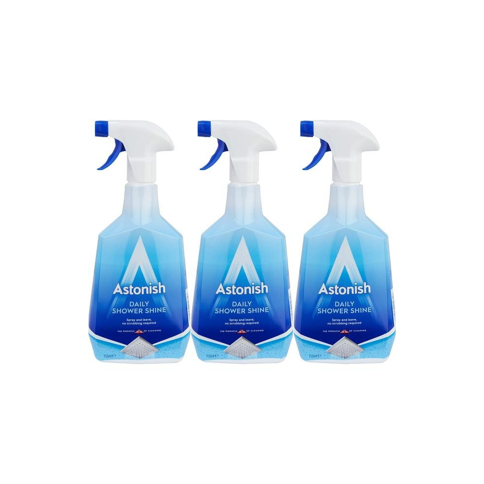 Astonish Shower Cleaner 750ml (Pack of 3)