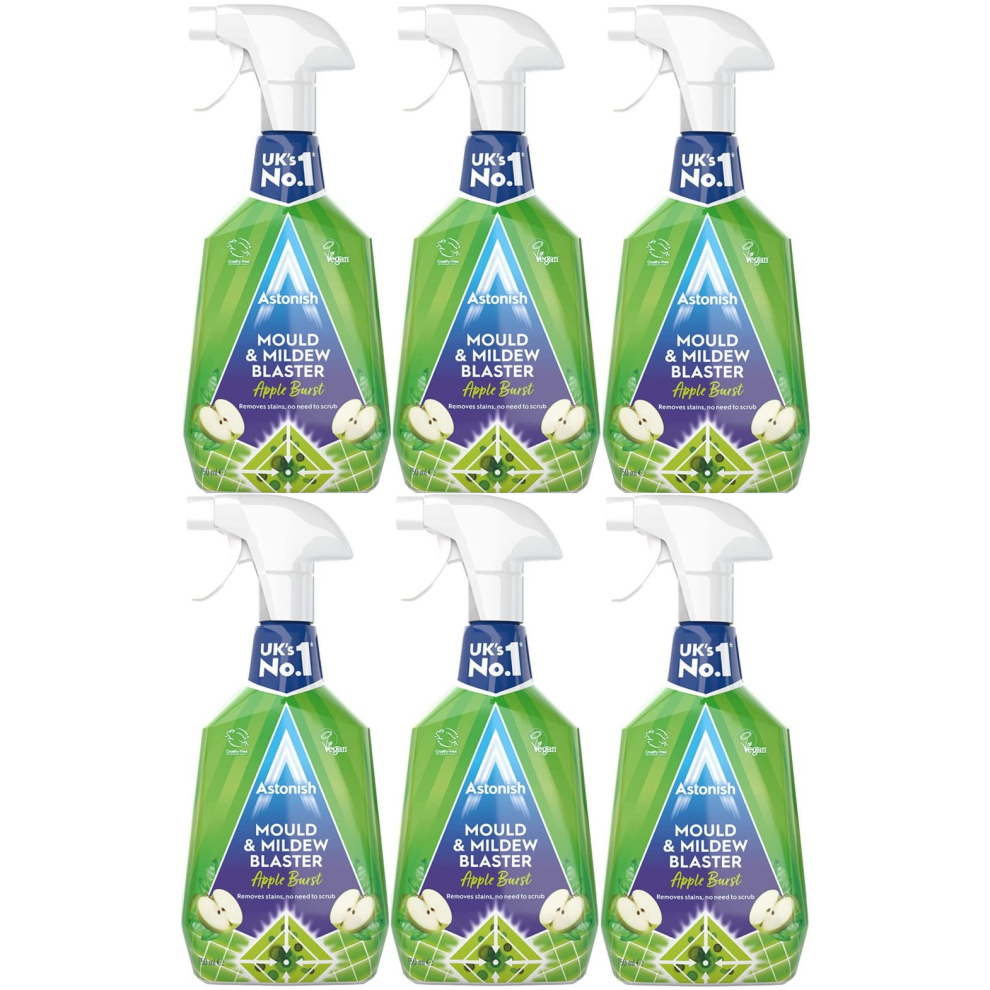 Astonish Mould & Mildew Remover - 750 ml (Pack of 6)