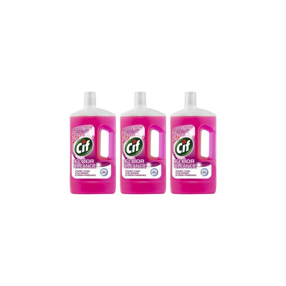 Cif Floor Cleaner Wild Orchid 1L (Pack of 3)
