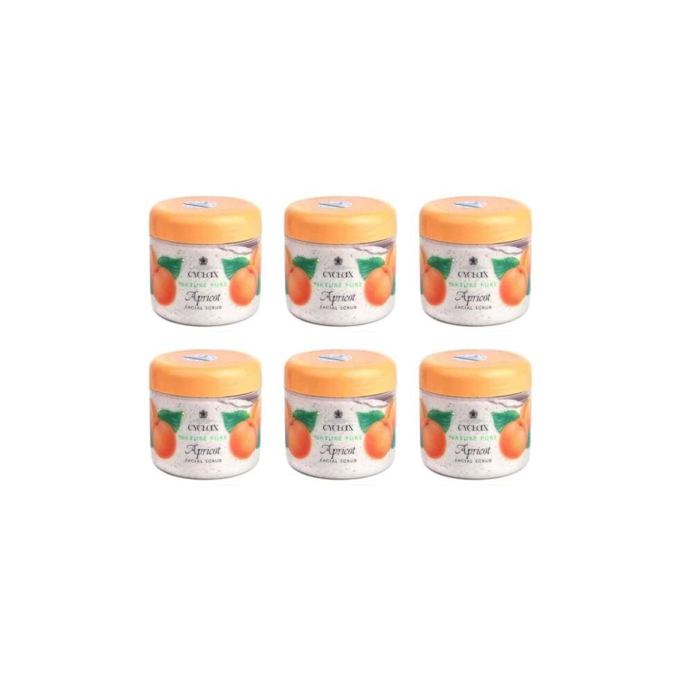 Cyclax Apricot Facial Scrub 300ml (Pack of 6)