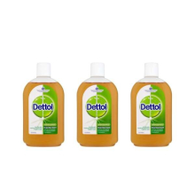 Dettol Antiseptic Disinfectant Liquid 750ml (Pack of 3)