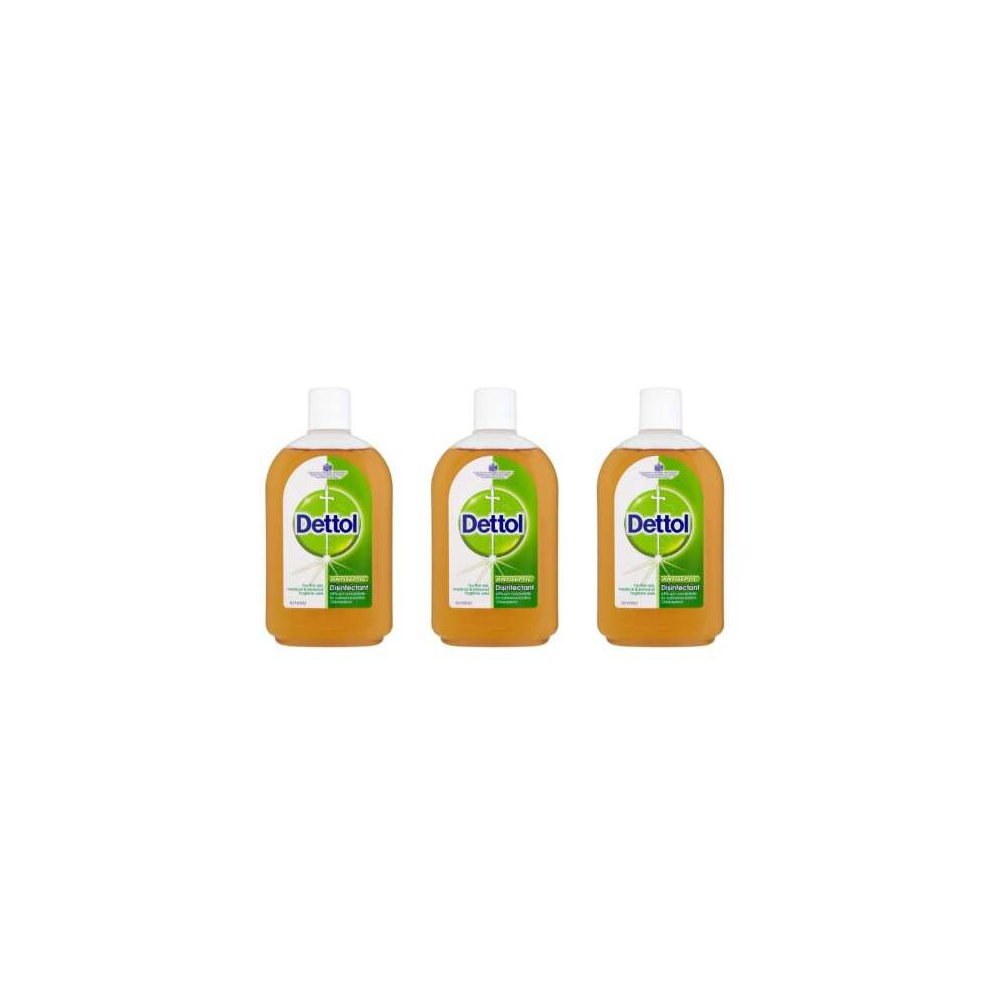 Dettol Antiseptic Disinfectant Liquid 750ml (Pack of 3)