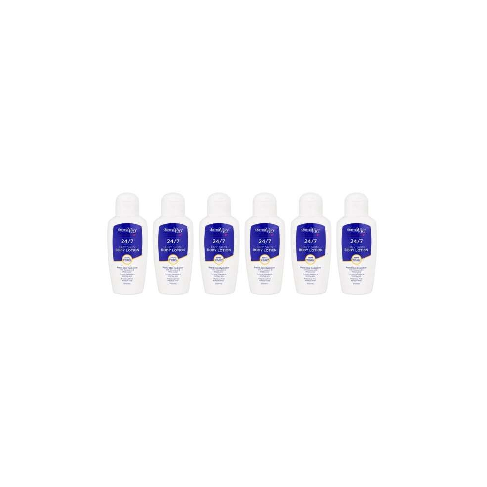 Derma V10 24/7 Dry Skin Body Lotion 200ml (Pack of 6)