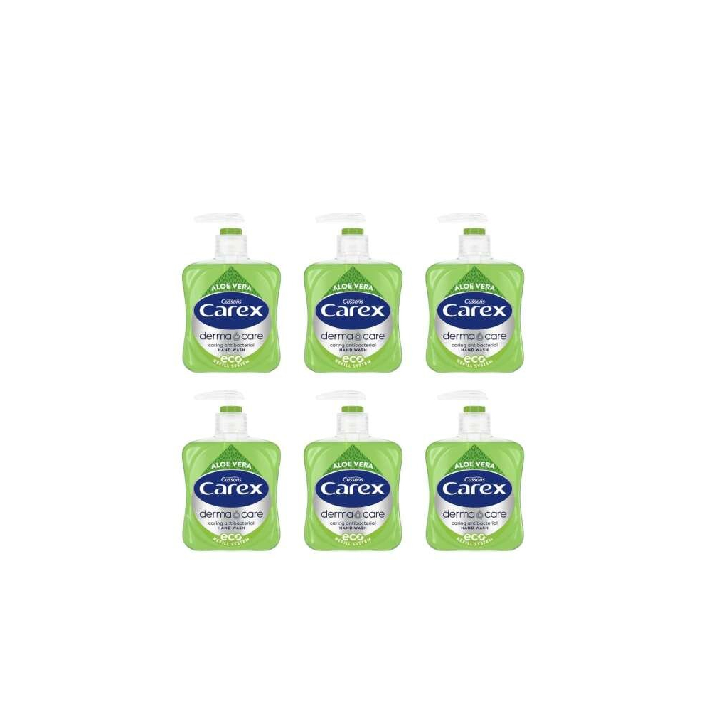 Carex Aloe Vera & Eucalyptus Handwash (250ml) (Pack of 6)