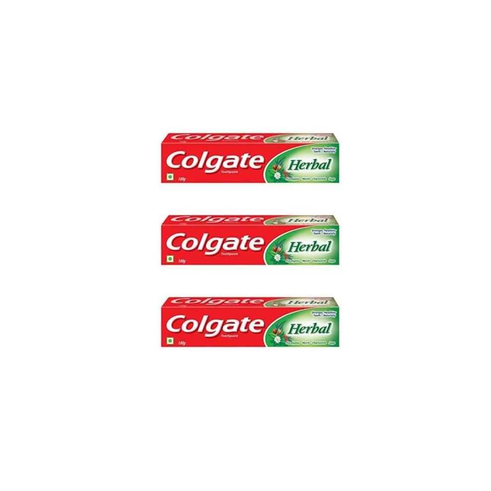 Colgate Herbal Toothpaste 100 ml (Pack of 3)