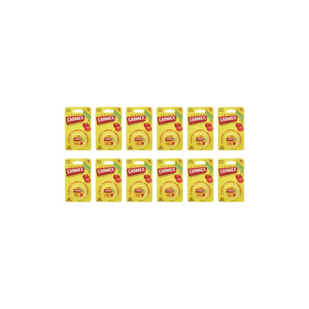 Carmex Lip Balm Pot (Cherry) (NOT LL) (Pack of 12)
