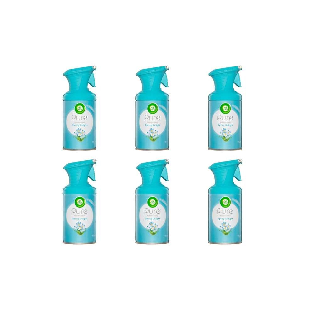 AirWick Pure Spring Delight Air Freshener Spray 250ml - 6 Pack-image-OPC-PD9TXVJ-NEW