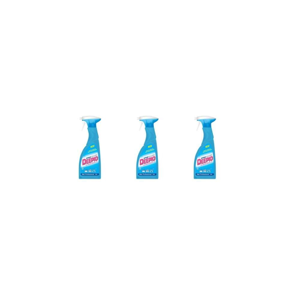 Deepio Professional Degreaser Spray 750ml (Pack of 3)
