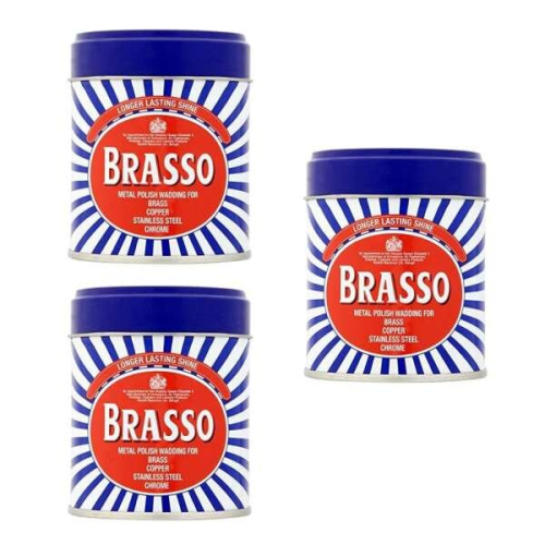 Brasso Metal Polish Wadding 75 g (Pack of 3)