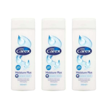 Carex Moisture Plus Shower Cream 500 ml (Pack of 3)