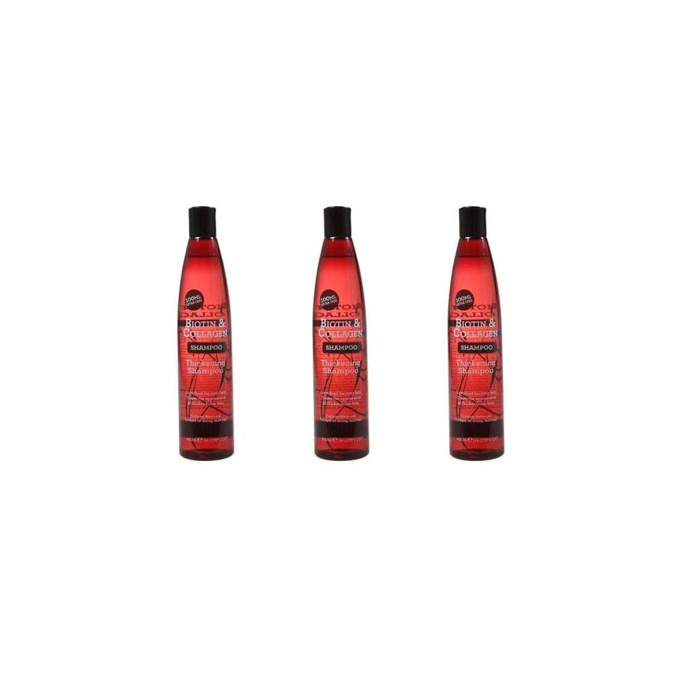Biotin & Collagen Biotin And Collagen Xpel Thickening Shampoo, 400 Ml (Pack Of 3)